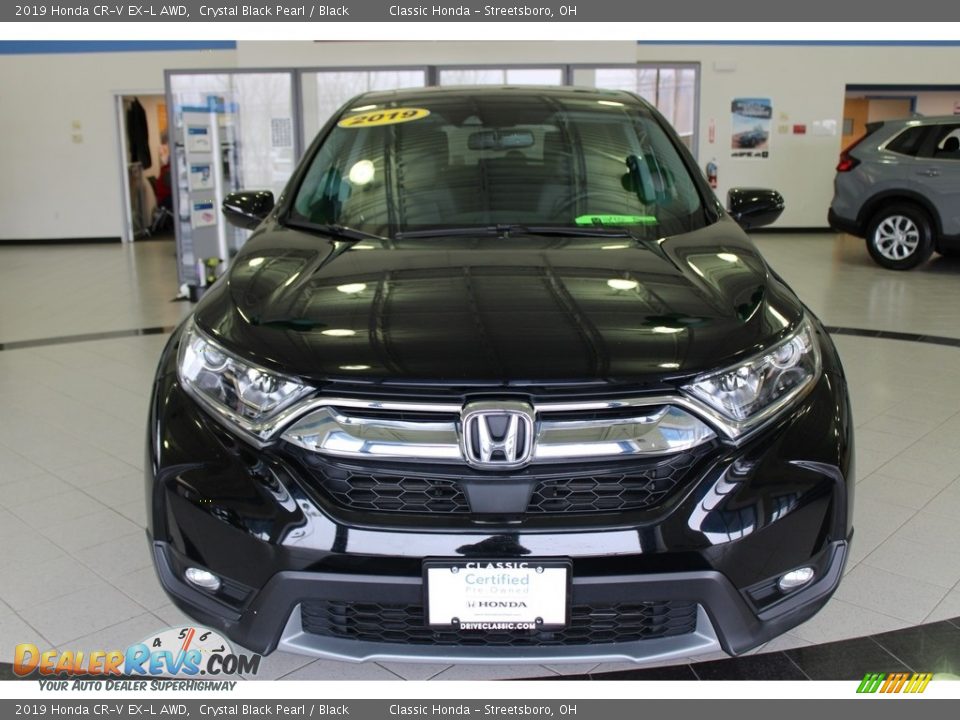 2019 Honda CR-V EX-L AWD Crystal Black Pearl / Black Photo #2