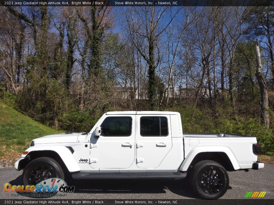 2021 Jeep Gladiator High Altitude 4x4 Bright White / Black Photo #1