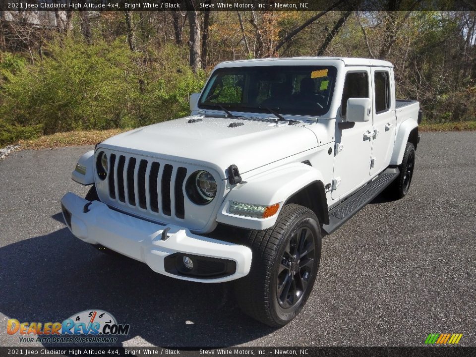 2021 Jeep Gladiator High Altitude 4x4 Bright White / Black Photo #3