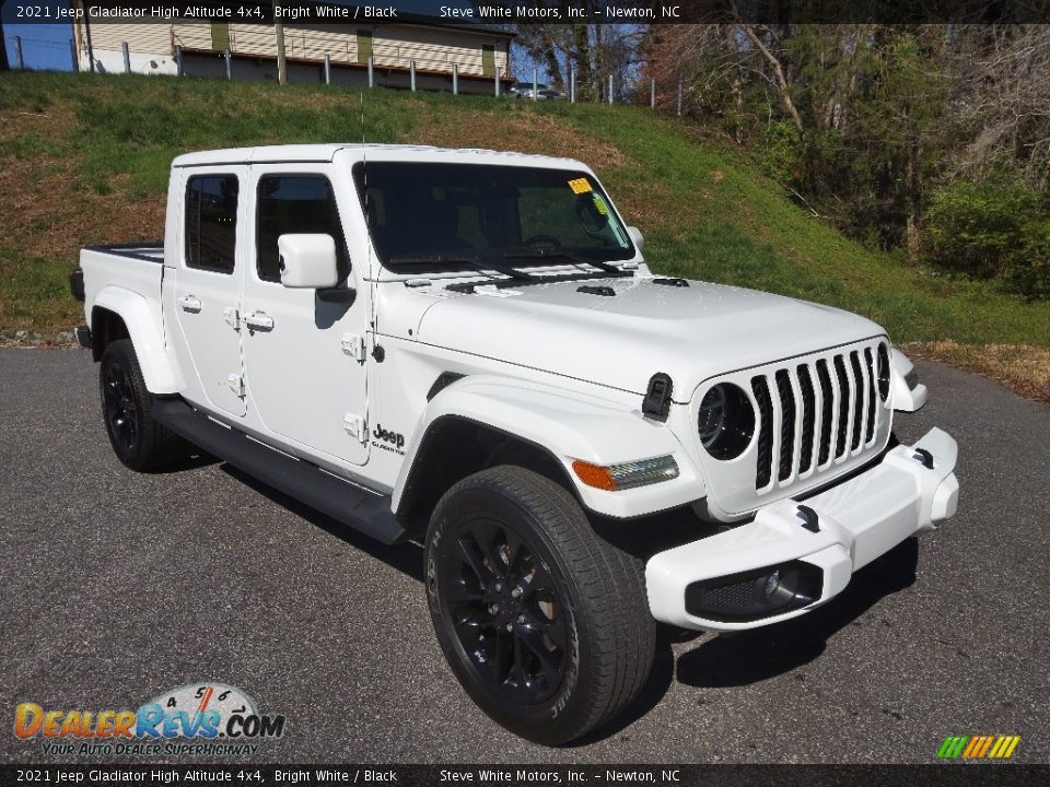 2021 Jeep Gladiator High Altitude 4x4 Bright White / Black Photo #5