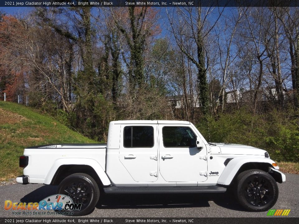 2021 Jeep Gladiator High Altitude 4x4 Bright White / Black Photo #6