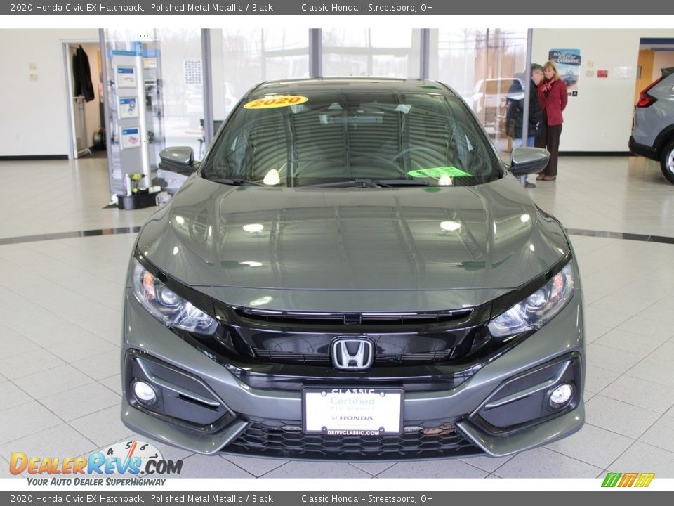 2020 Honda Civic EX Hatchback Polished Metal Metallic / Black Photo #2