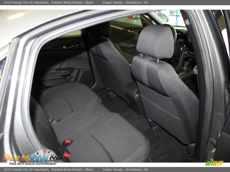 2020 Honda Civic EX Hatchback Polished Metal Metallic / Black Photo #19