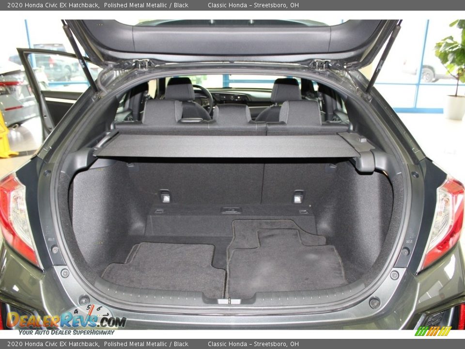 2020 Honda Civic EX Hatchback Polished Metal Metallic / Black Photo #21