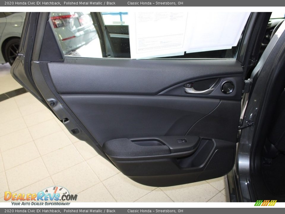 2020 Honda Civic EX Hatchback Polished Metal Metallic / Black Photo #23