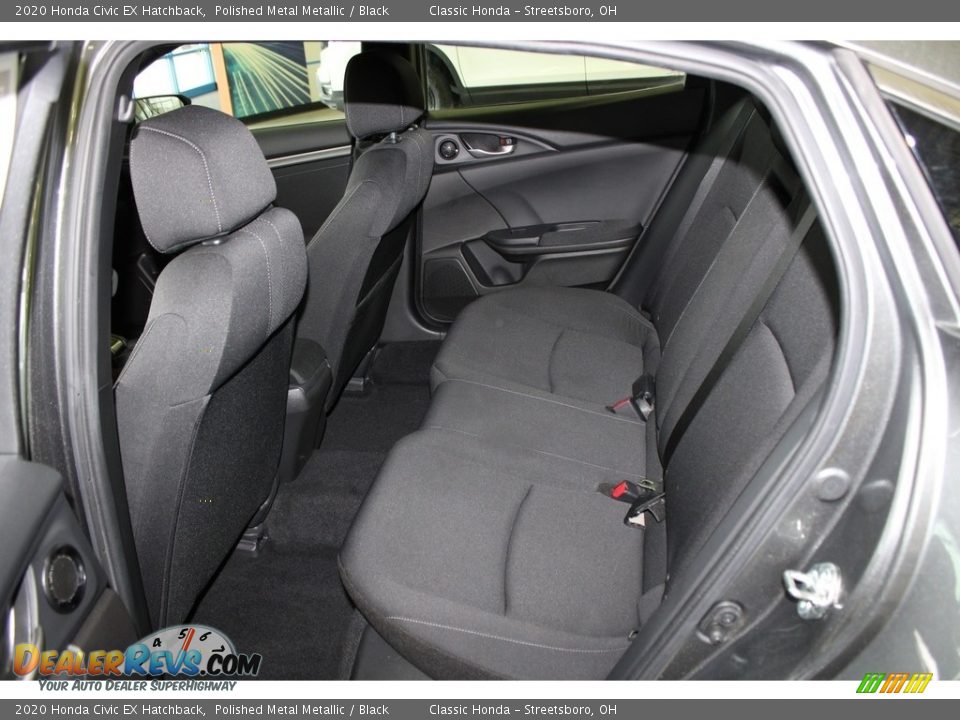 2020 Honda Civic EX Hatchback Polished Metal Metallic / Black Photo #25