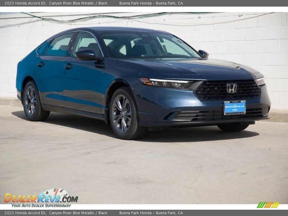 2023 Honda Accord EX Canyon River Blue Metallic / Black Photo #1