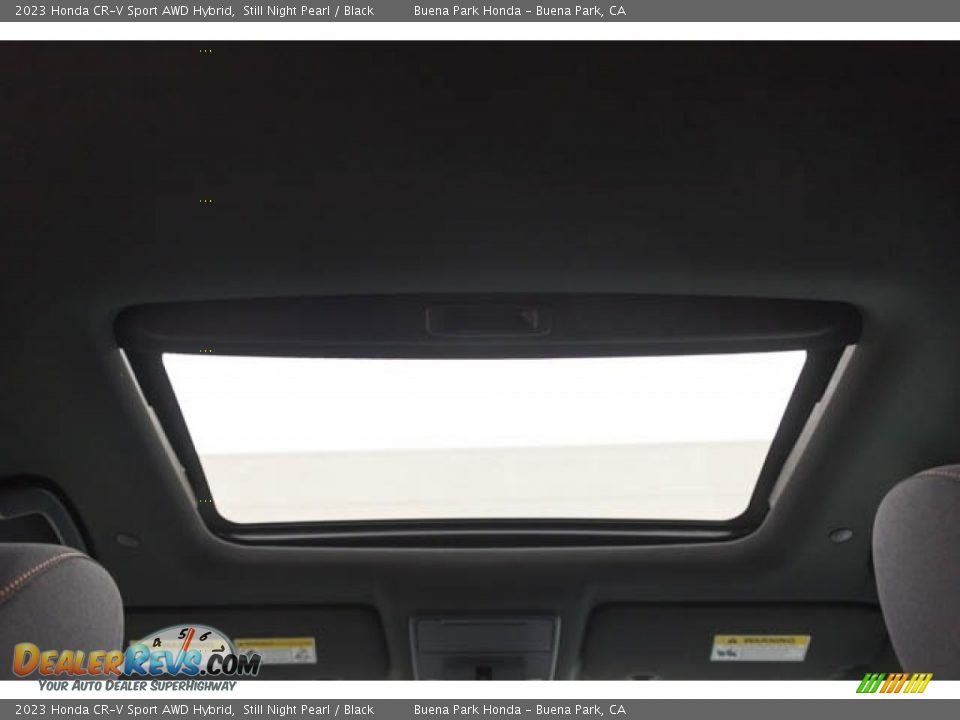 2023 Honda CR-V Sport AWD Hybrid Still Night Pearl / Black Photo #25