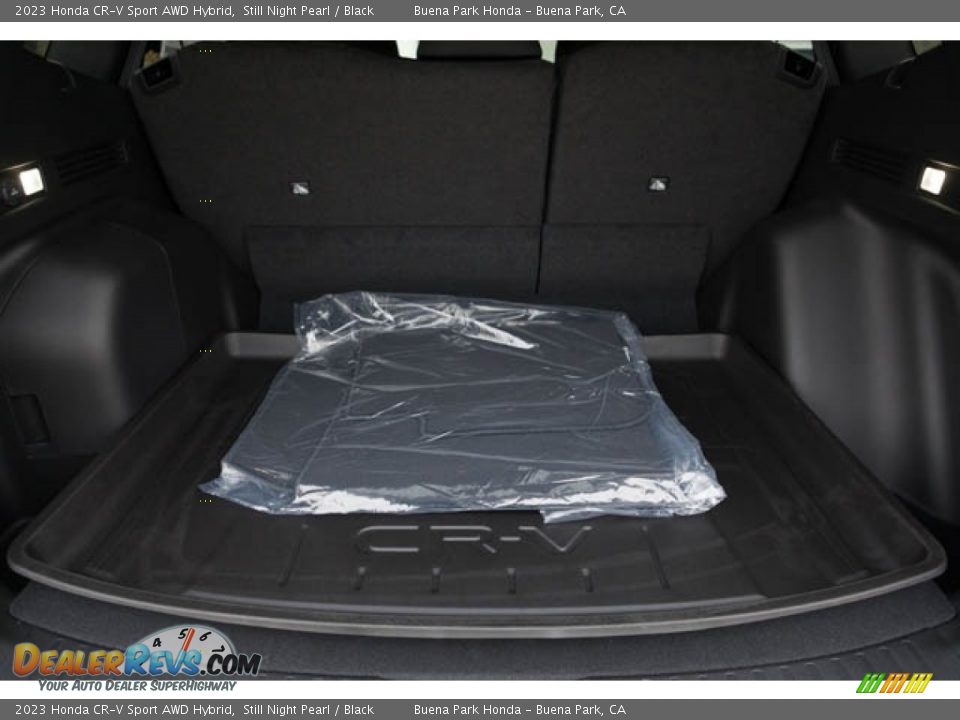 2023 Honda CR-V Sport AWD Hybrid Still Night Pearl / Black Photo #27