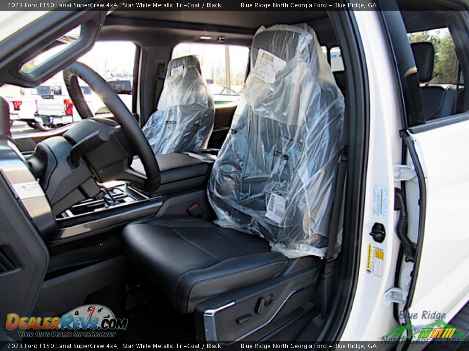 Front Seat of 2023 Ford F150 Lariat SuperCrew 4x4 Photo #11