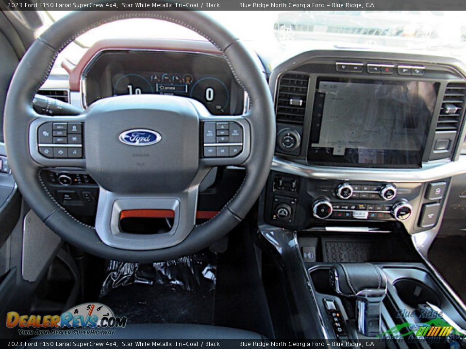 Dashboard of 2023 Ford F150 Lariat SuperCrew 4x4 Photo #15