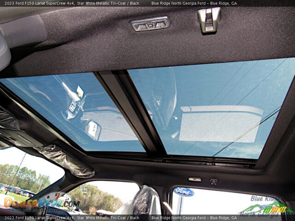 Sunroof of 2023 Ford F150 Lariat SuperCrew 4x4 Photo #24