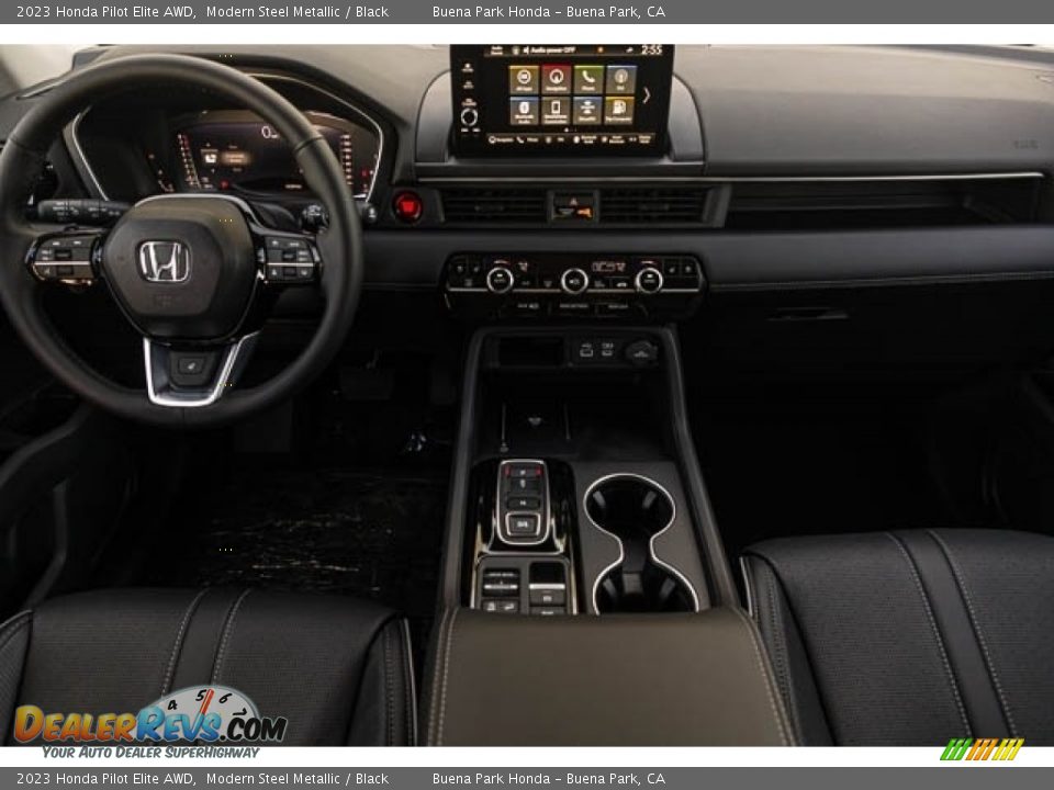 Dashboard of 2023 Honda Pilot Elite AWD Photo #17