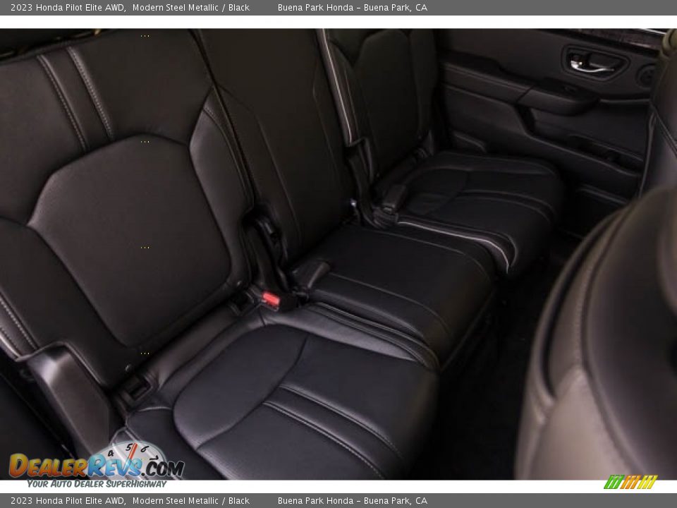 Rear Seat of 2023 Honda Pilot Elite AWD Photo #30