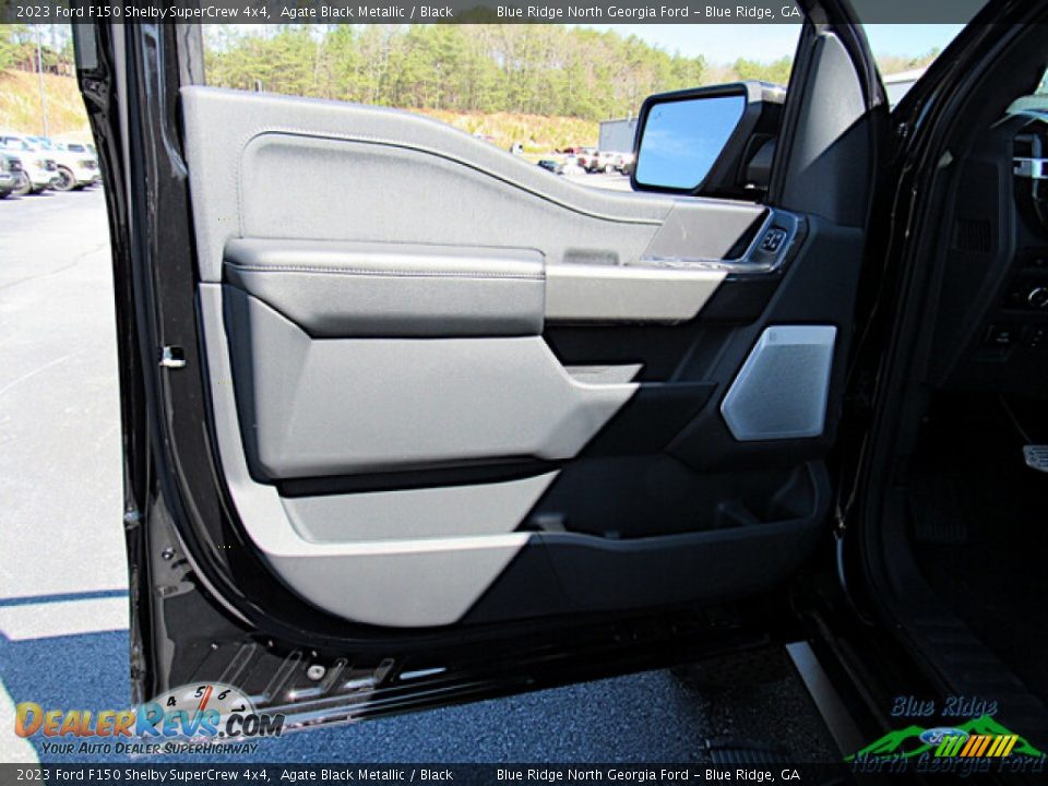 2023 Ford F150 Shelby SuperCrew 4x4 Agate Black Metallic / Black Photo #11