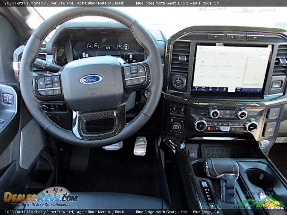 Dashboard of 2023 Ford F150 Shelby SuperCrew 4x4 Photo #15