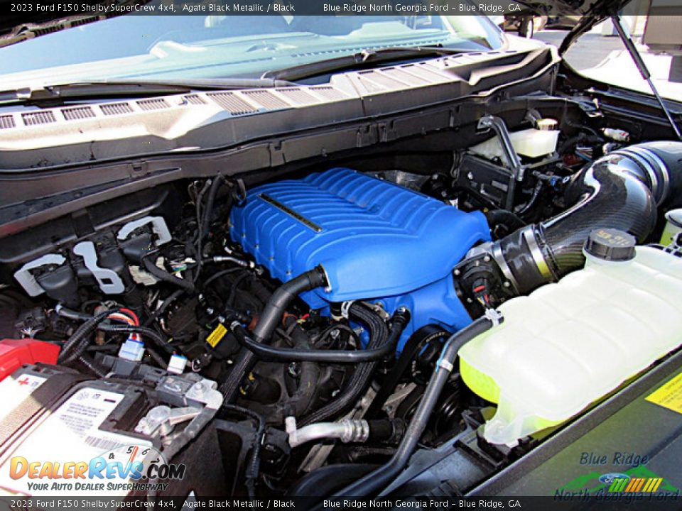 2023 Ford F150 Shelby SuperCrew 4x4 5.0 Liter Supercharged DOHC 32-Valve Ti-VCT V8 Engine Photo #27