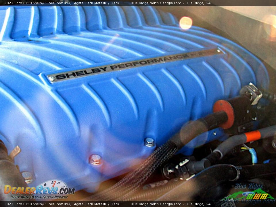 2023 Ford F150 Shelby SuperCrew 4x4 Agate Black Metallic / Black Photo #29