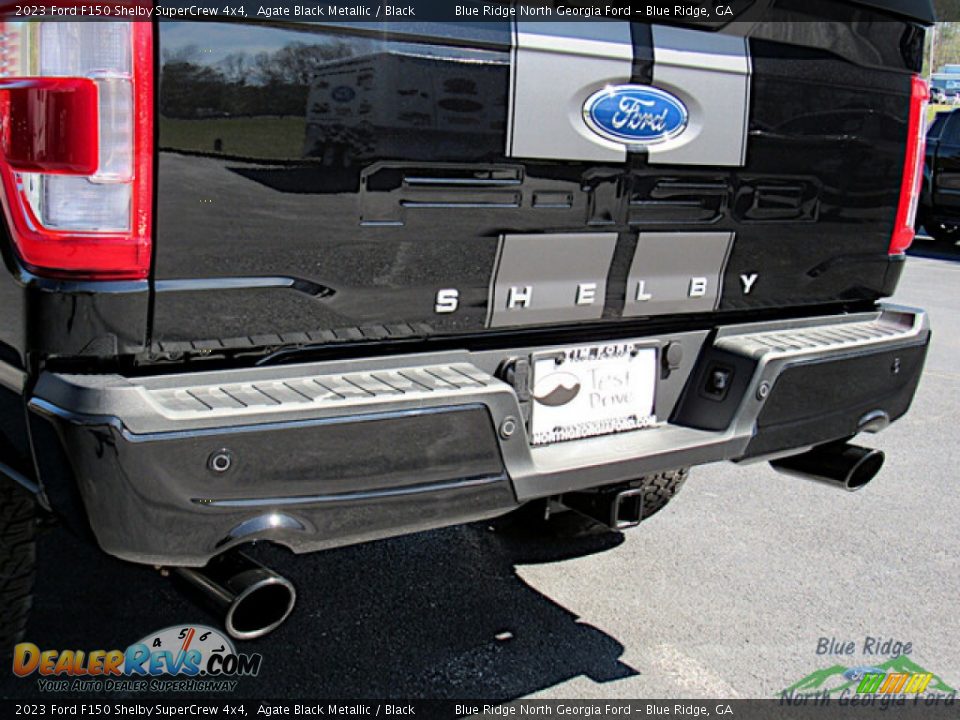 2023 Ford F150 Shelby SuperCrew 4x4 Agate Black Metallic / Black Photo #32