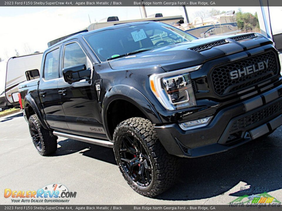 2023 Ford F150 Shelby SuperCrew 4x4 Agate Black Metallic / Black Photo #34