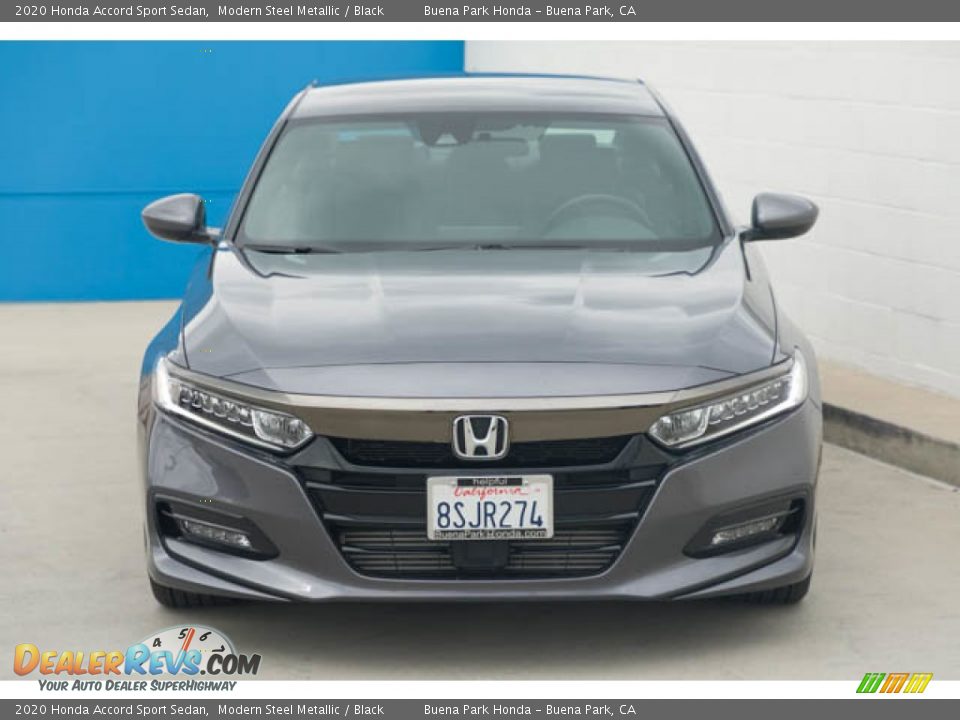 2020 Honda Accord Sport Sedan Modern Steel Metallic / Black Photo #7