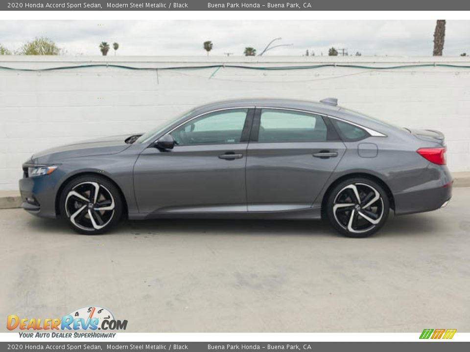2020 Honda Accord Sport Sedan Modern Steel Metallic / Black Photo #8