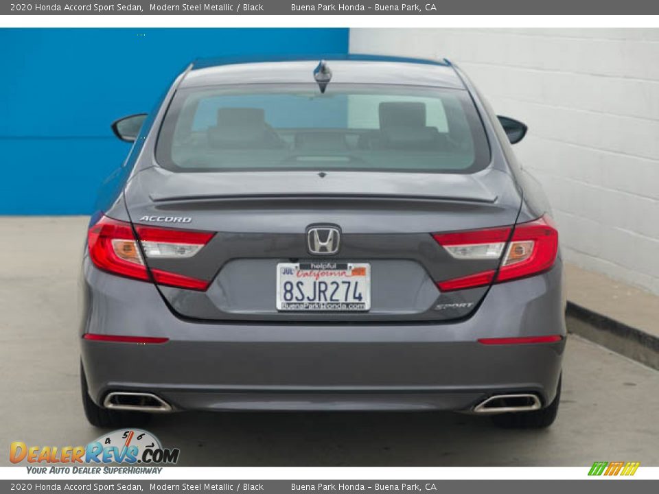 2020 Honda Accord Sport Sedan Modern Steel Metallic / Black Photo #9