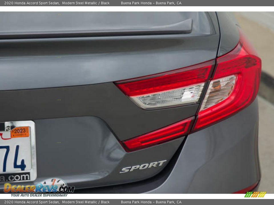 2020 Honda Accord Sport Sedan Modern Steel Metallic / Black Photo #11