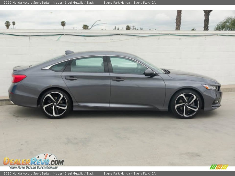 2020 Honda Accord Sport Sedan Modern Steel Metallic / Black Photo #12