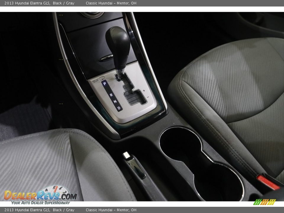 2013 Hyundai Elantra GLS Black / Gray Photo #12