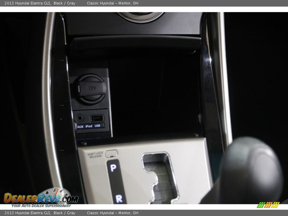 2013 Hyundai Elantra GLS Black / Gray Photo #13