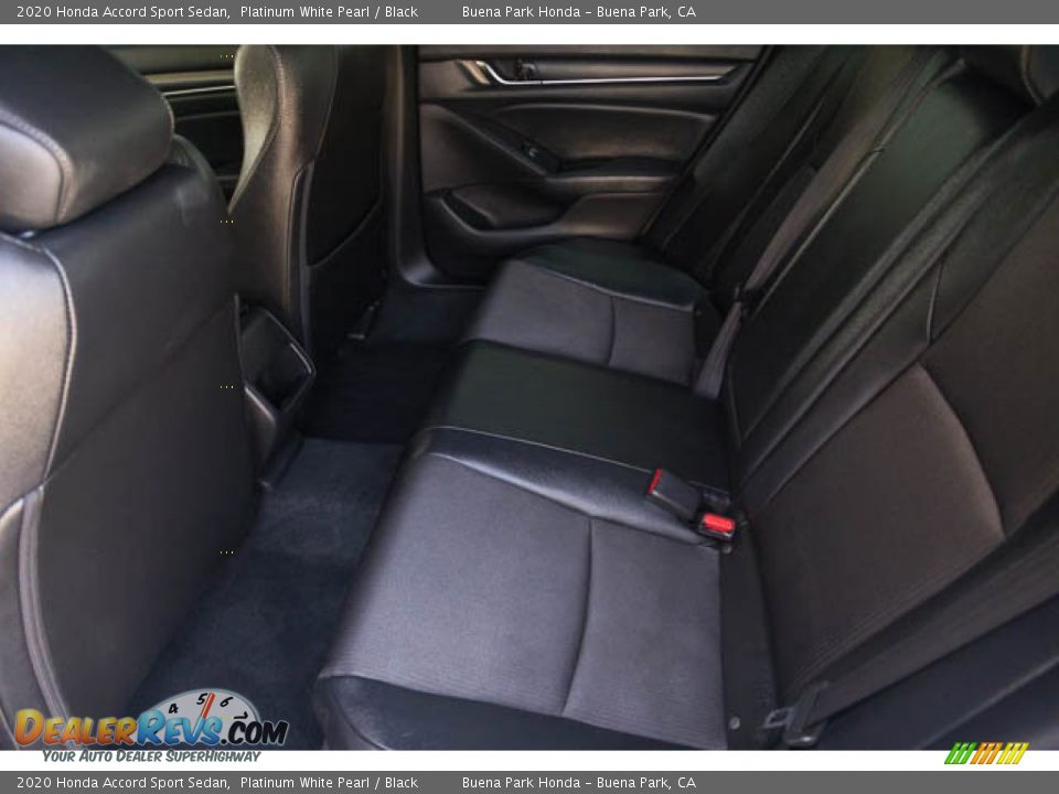 2020 Honda Accord Sport Sedan Platinum White Pearl / Black Photo #4