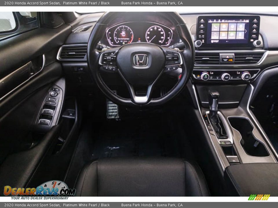 2020 Honda Accord Sport Sedan Platinum White Pearl / Black Photo #5