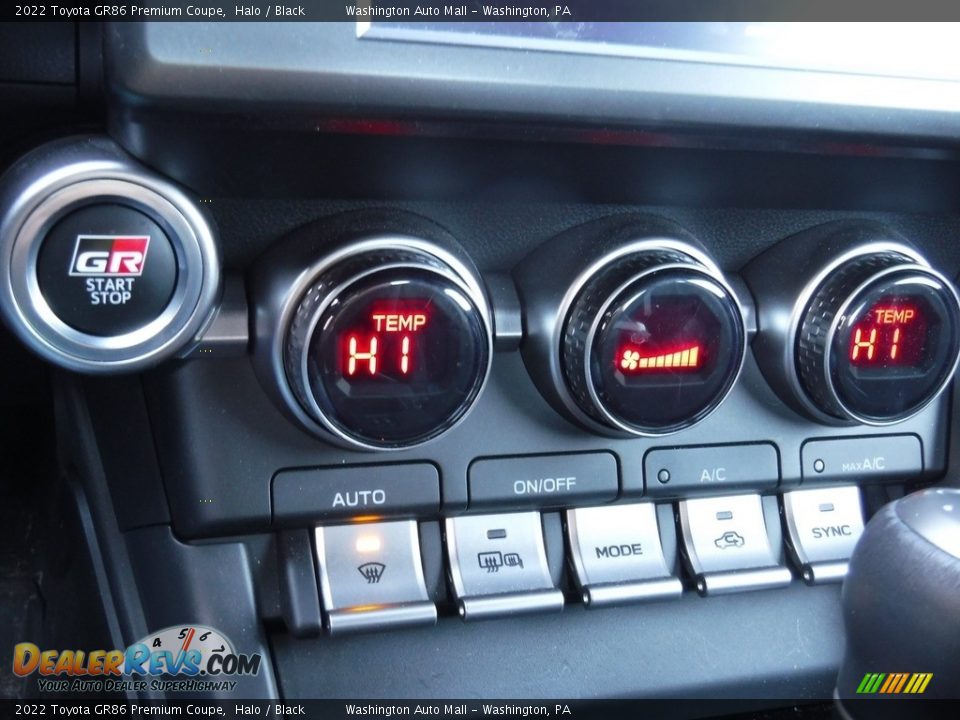 Controls of 2022 Toyota GR86 Premium Coupe Photo #24