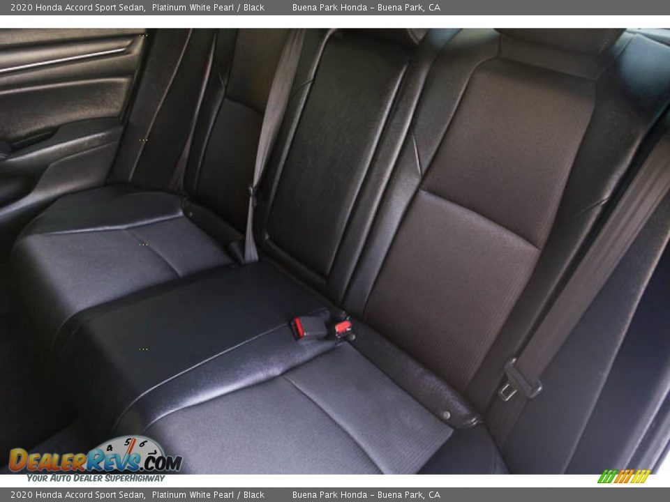 2020 Honda Accord Sport Sedan Platinum White Pearl / Black Photo #20