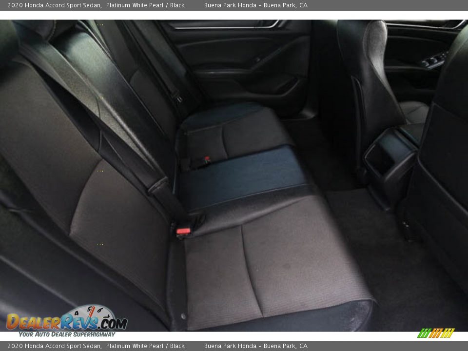 2020 Honda Accord Sport Sedan Platinum White Pearl / Black Photo #22