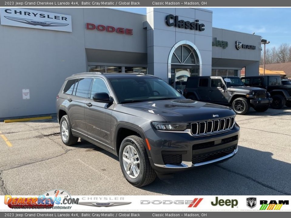 2023 Jeep Grand Cherokee L Laredo 4x4 Baltic Gray Metallic / Global Black Photo #1