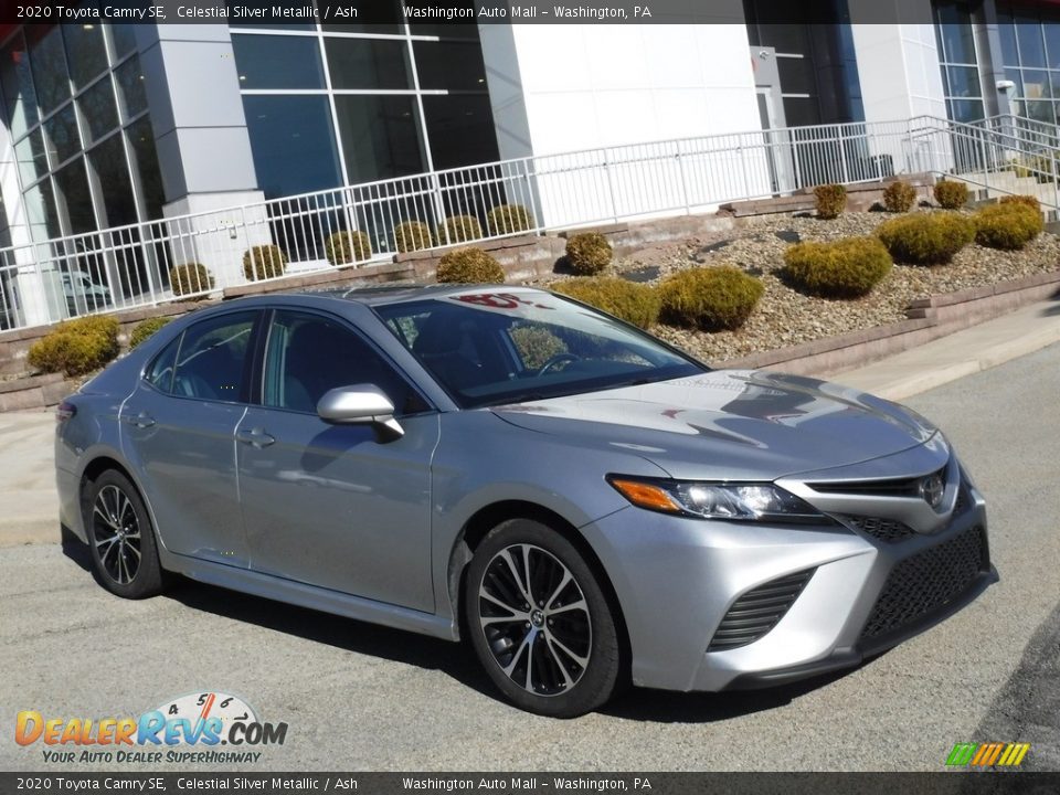 2020 Toyota Camry SE Celestial Silver Metallic / Ash Photo #1