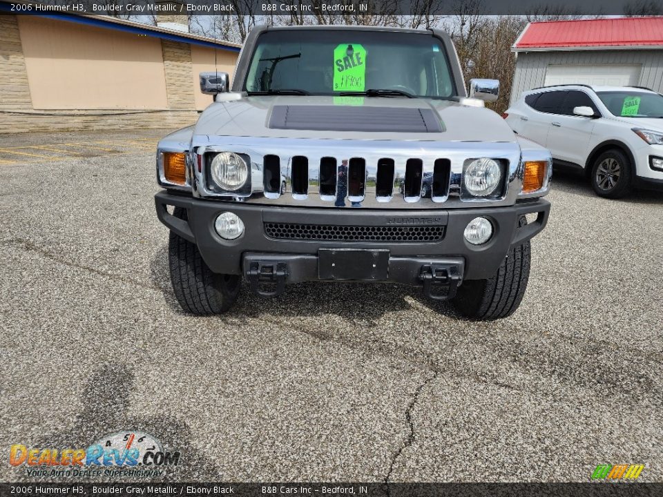 2006 Hummer H3 Boulder Gray Metallic / Ebony Black Photo #3