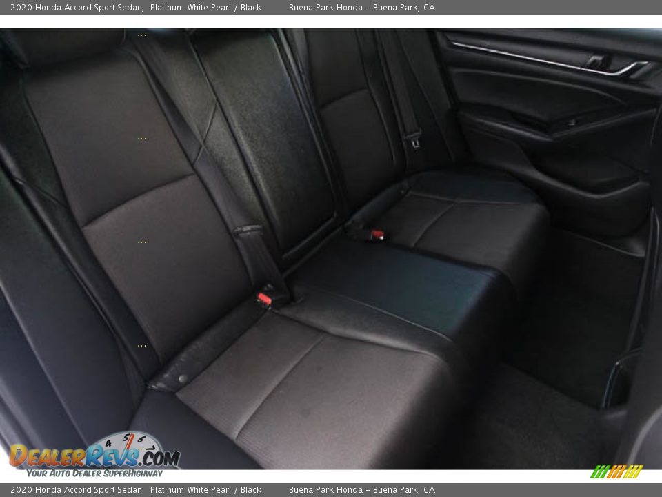 2020 Honda Accord Sport Sedan Platinum White Pearl / Black Photo #23