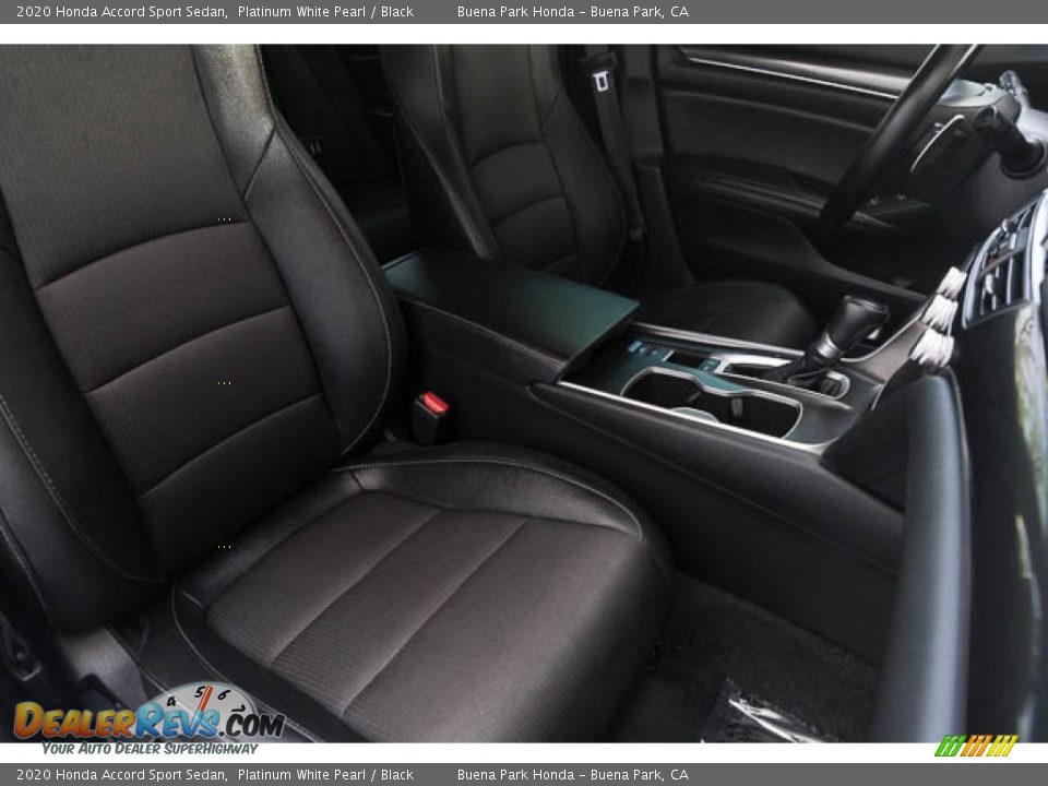 2020 Honda Accord Sport Sedan Platinum White Pearl / Black Photo #25