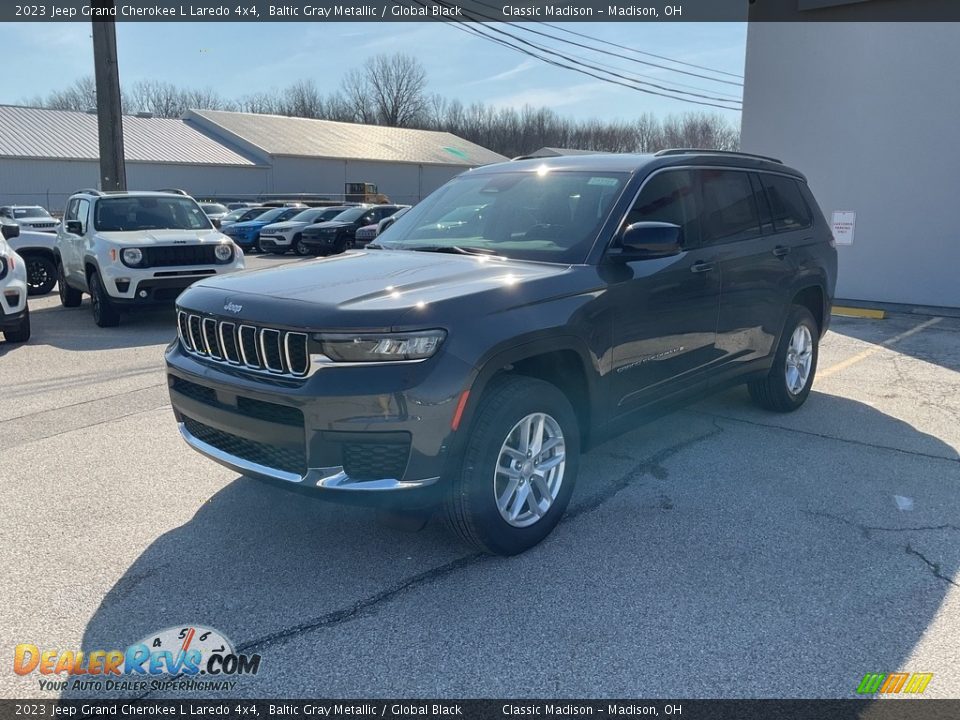 2023 Jeep Grand Cherokee L Laredo 4x4 Baltic Gray Metallic / Global Black Photo #7