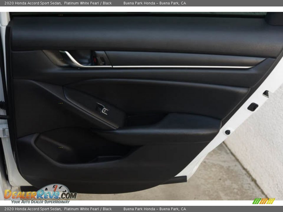2020 Honda Accord Sport Sedan Platinum White Pearl / Black Photo #32