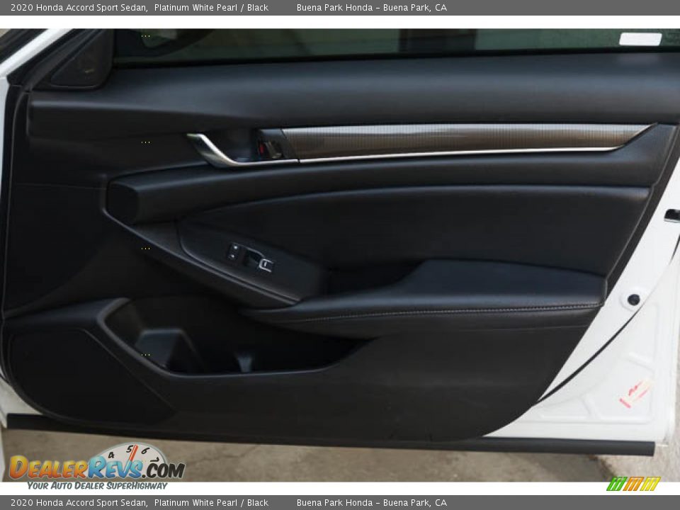 2020 Honda Accord Sport Sedan Platinum White Pearl / Black Photo #33