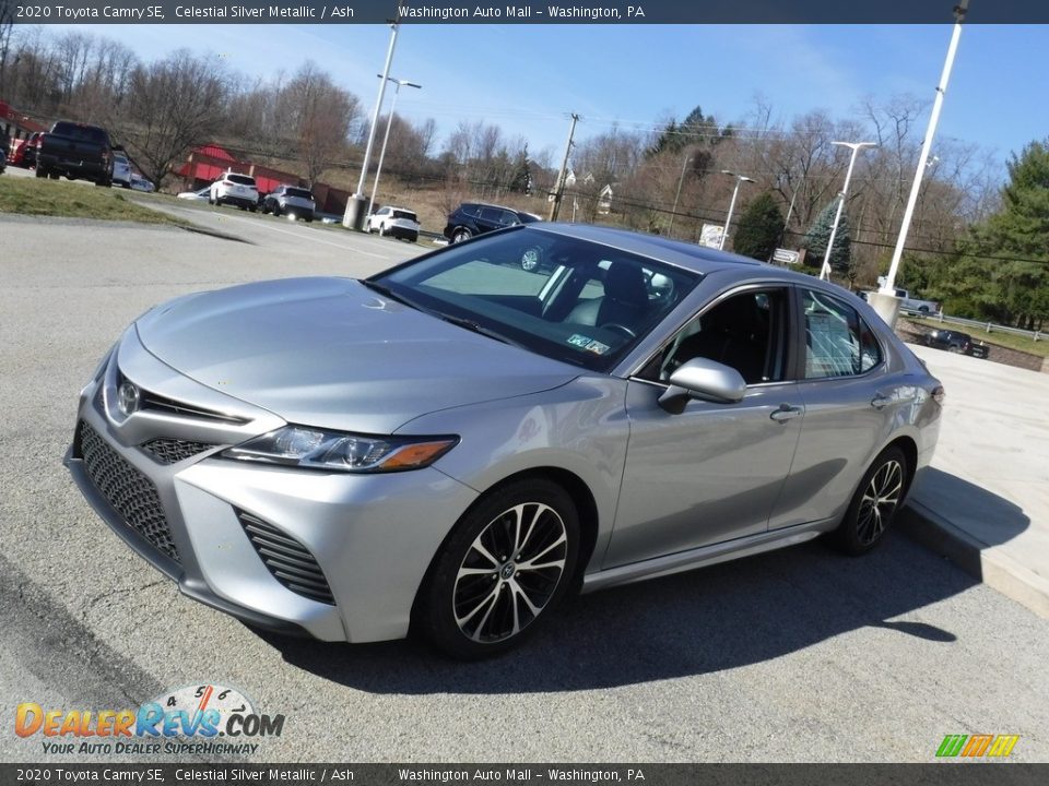 2020 Toyota Camry SE Celestial Silver Metallic / Ash Photo #13