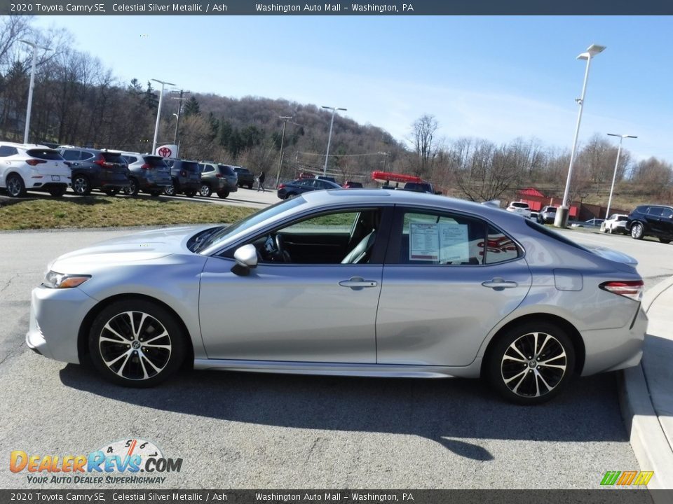 2020 Toyota Camry SE Celestial Silver Metallic / Ash Photo #14