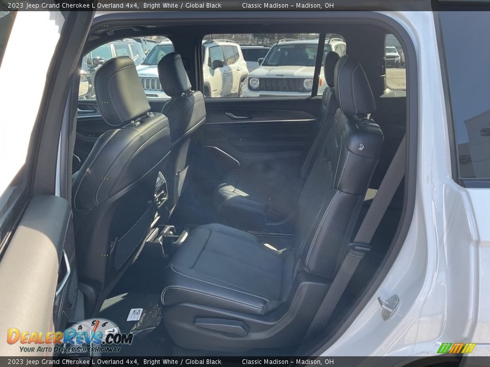 2023 Jeep Grand Cherokee L Overland 4x4 Bright White / Global Black Photo #3