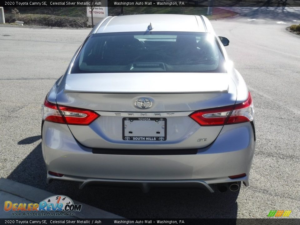 2020 Toyota Camry SE Celestial Silver Metallic / Ash Photo #16