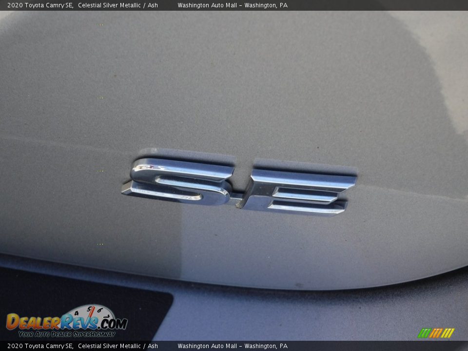 2020 Toyota Camry SE Celestial Silver Metallic / Ash Photo #18