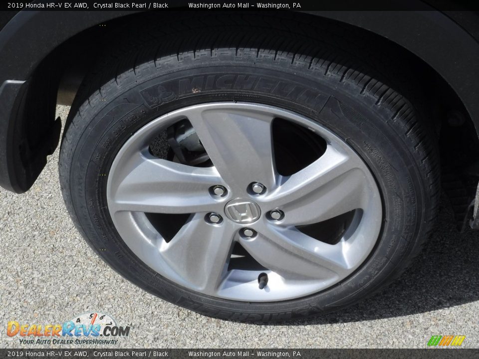 2019 Honda HR-V EX AWD Crystal Black Pearl / Black Photo #4